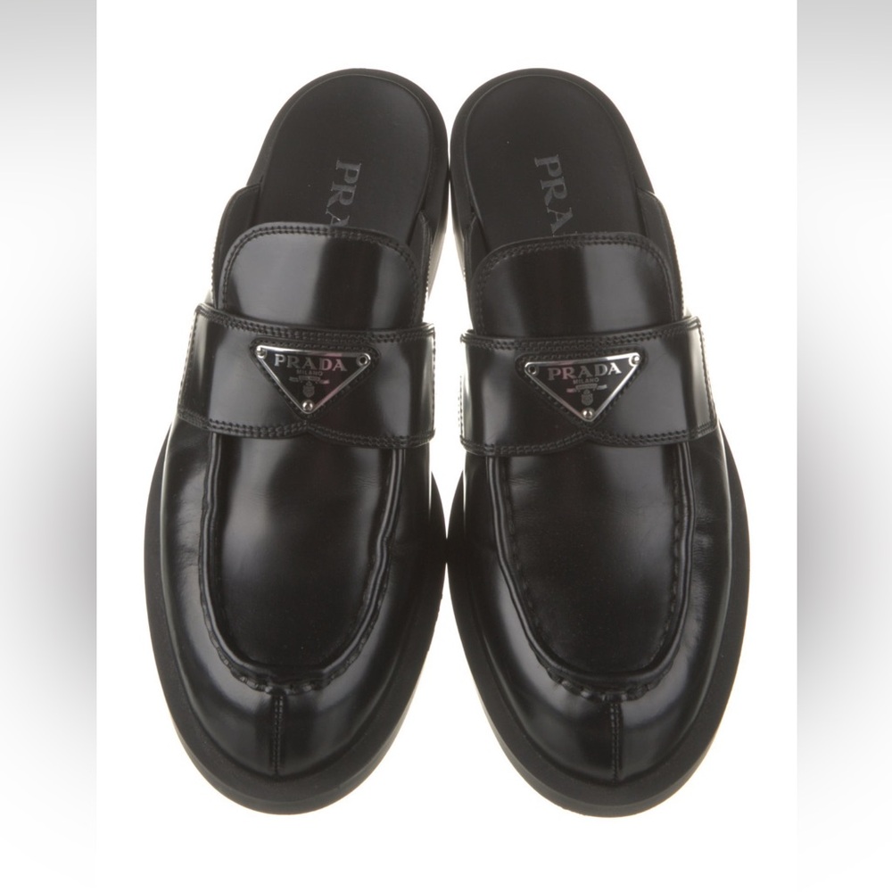 Prada Patent Leather Mules size 9.5 (IT39.5)